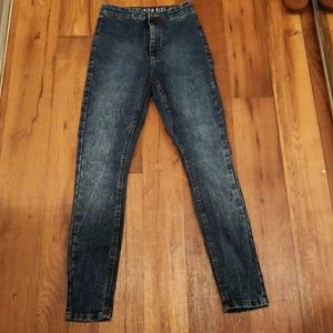 High waisted jeggings